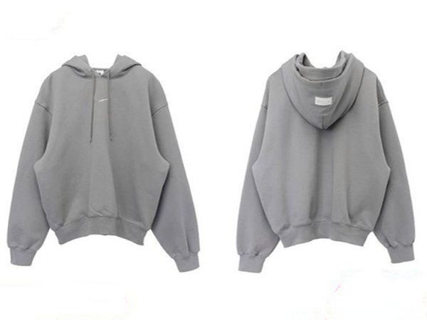 

2021mens hoodies famous men women couples casual pullover sweatshirt mens hoodie gray size s-xl, ing, Black