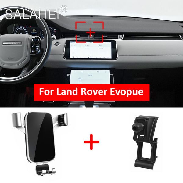 

new for land rover evoque interior dashboard holder cell stand support car accessories mobile phone bracket
