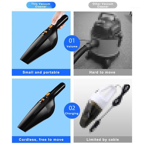 

120w 3600mbar car vacuum cleaner high suction for car wet and dry dual-use vacuum cleaner handheld 12v mini1