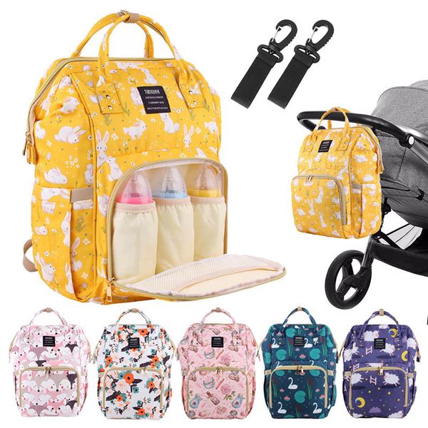 

diaper large capacity baby waterproof maternity travel mummy backpack nappy nursing bag wet swan mom bags 1005