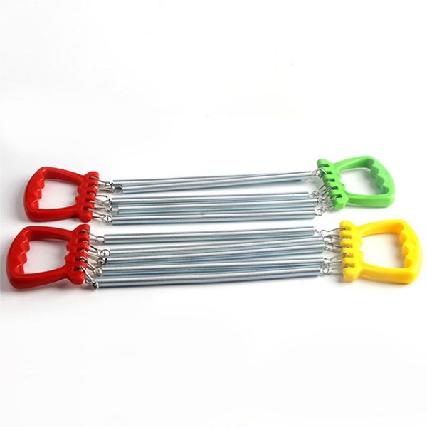 

children indoor sport spring chest developer expander tension fitness adjustable muscles exercise equipment 5resistance band