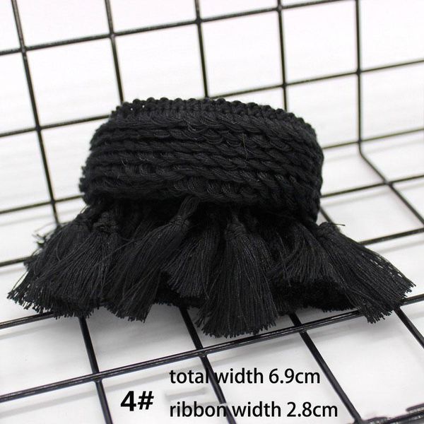 

6yards diy accessories lace tassel small tassels cotton bohemian tassel trimming fringes for sewing clothes curtains decoration h jllgob
