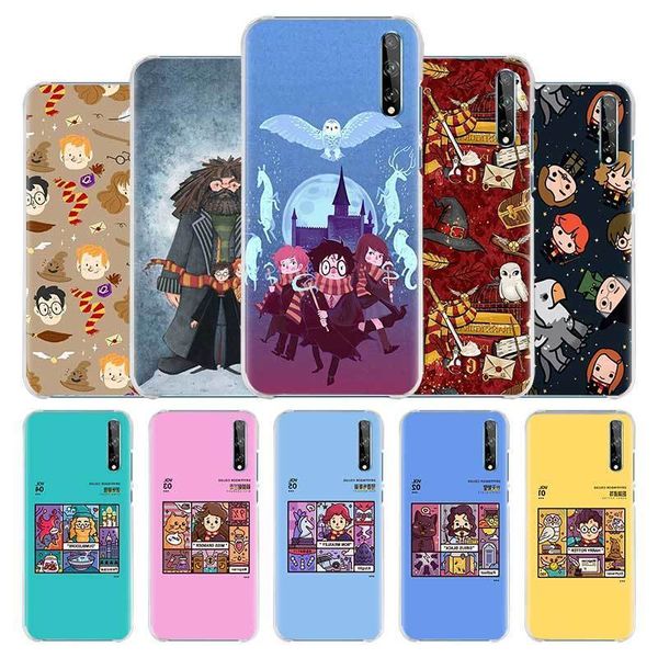 

мультфильм поттер телефон чехол для huawei y5p y6p y8s y8p y7p y5 y6 y7 y9a y9 2019 mate 10 20 lite 30 pro shell обложка кок fundas
