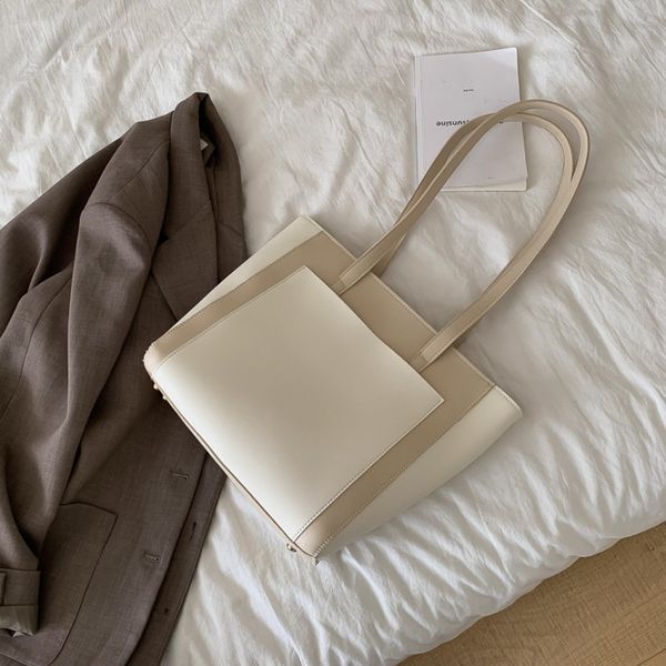 

big women's 2019 new fashion korean version versatile hand shoulder fashion shoulder bag ins style large capacity student tote bag wcvb