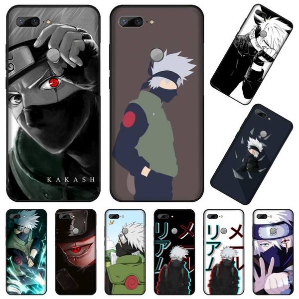 

huawei honors 7c 7a 8x 8a 9 10 10i lite 20 nova 3i 3e mobile phone shell japane animation naruto kakashi