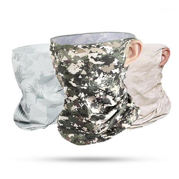 

cycling caps & masks outdoor tactical bandana breathable face scarf fishing sport soft smooth elastic tube neck gaiter cover1, Black