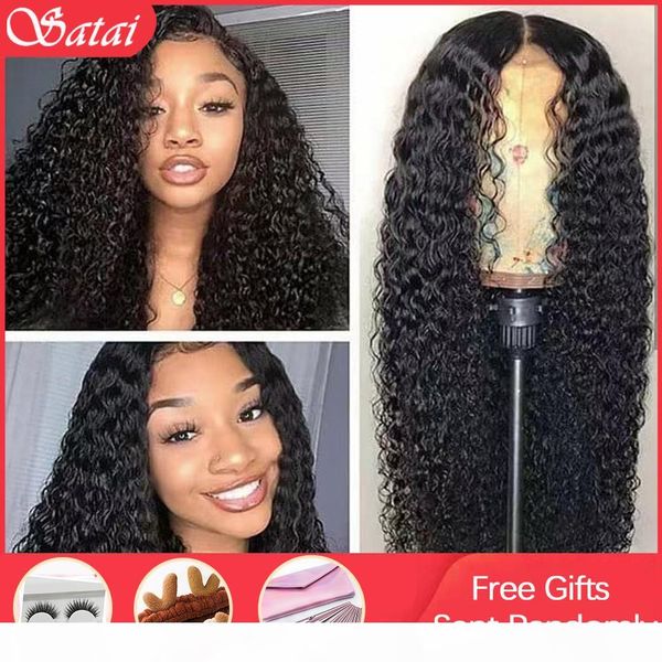 

curly human hair wig kinky curly wig pre plucked with baby hair 150 180 density lace front human hair wigs for black women