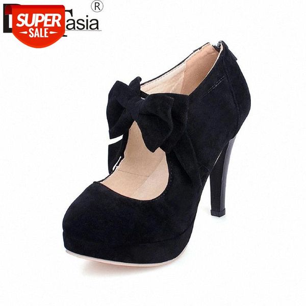 

doratasia new arrivals big size 30-48 fashion platform high heels women pumps spring summer bowtie wedding party shoes woman #db8w