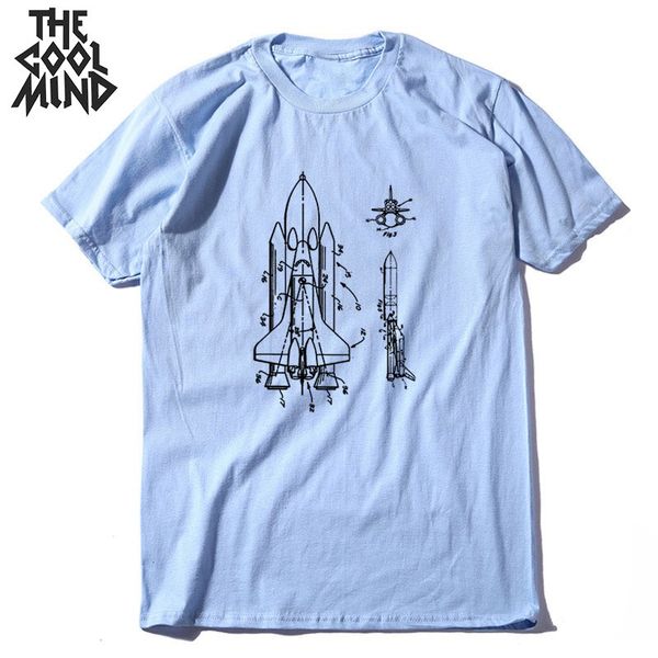 

cool mind short sleeve space ship print casual loost tshirt o neck sport hooded sweatshirt hoodie men t shirt