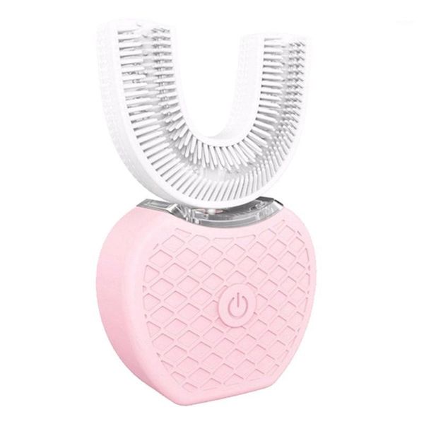 

smart electric toothbrush 360 degree wireless usb charging lazy automatic sonic silicone cleaning tool brush oral care1