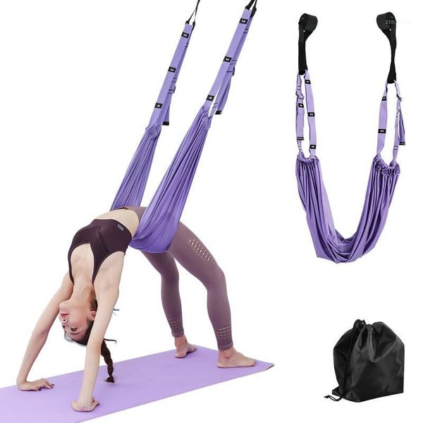 

150x130cm fitness stretching band adjustable yoga training belts low back trainer bend strap assist for exercise body building1