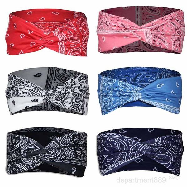 

dhl shipping yoga headband printed hair band european and multifunctional comfortable sports for women party favor dhf352