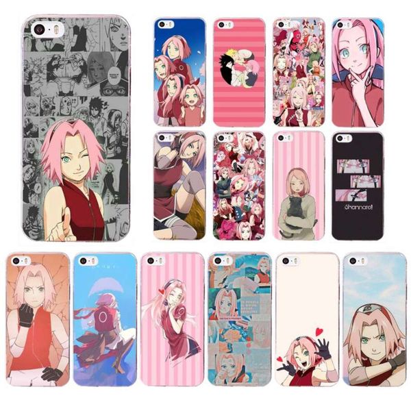 

yinuoda mobile phone cover, digned by naruto cherry haruno, is suitable for vip 11, 12 pro, xs, max, 8, 7, 6, 6s plus, x, 5s, se, 2020,