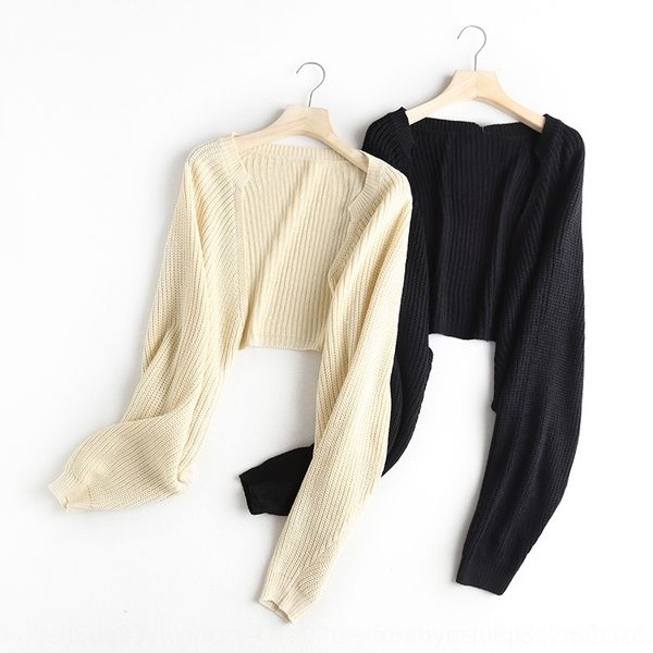 

nmuul q4759 korean women's clothing versatile pants 2020 pantsspring and autumn new languid style pantslantern lantern sleeve cardigan, White;black