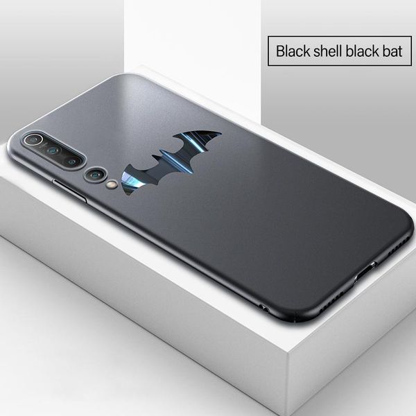 

ultra-thin metal bat matte pc phone case for xiaomi mi 10 9 8 se lite pro redmi note 7 mix max 2 bbysbo packing2010