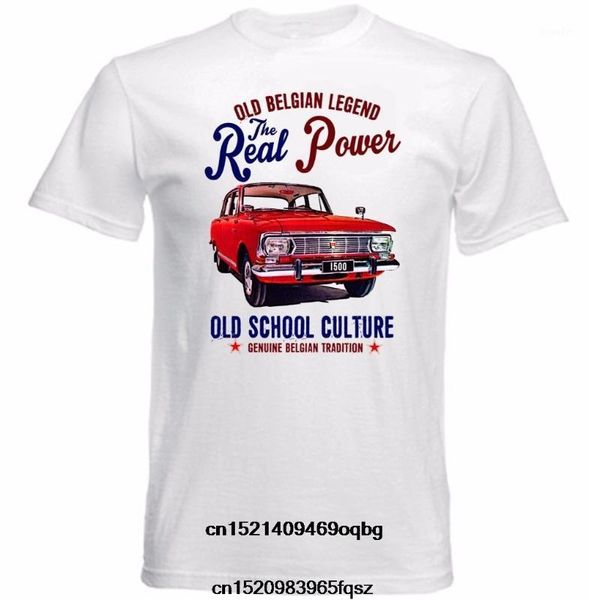 

men's t-shirts est fashion summer short sleeves cotton t-shirt vintage belgian moskvich elite unique t shirts1, White;black
