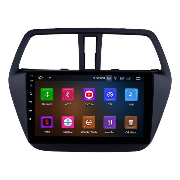 

android 10 9 inch hd touchscreen car multimedia player for 2013-2016 suzuki sx4 s-cross support rear view camera aux dvr