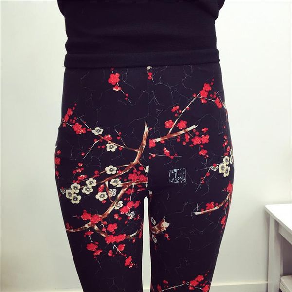 

gorgeous fitness legging activewear gothic cotton leggings women fashion leggings japanese drop shipping, Black