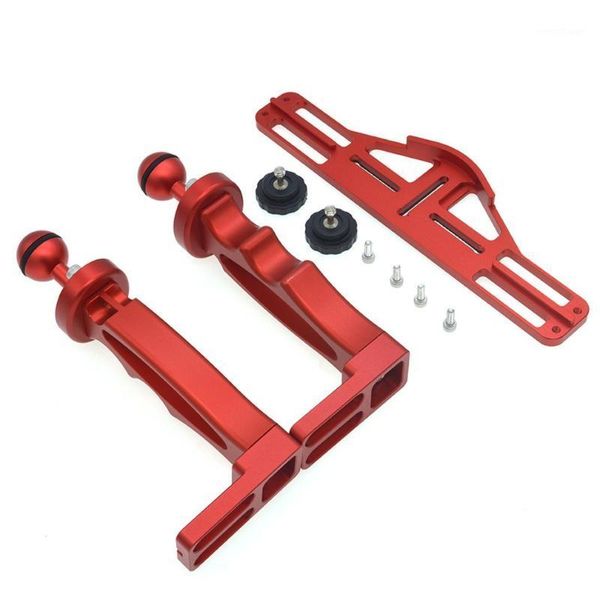 

stabilizers diving camera stabilizer underwater grip handheld holder double-arm tray support cage selfie mount for1