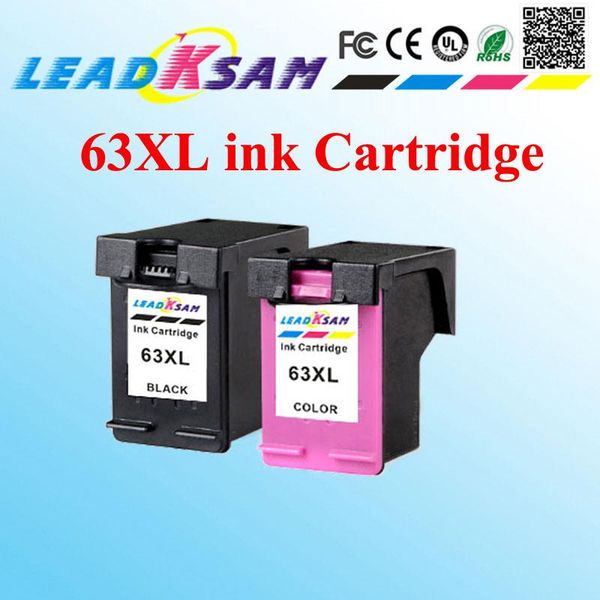 

ink cartridge remanufactured for 63 xl 63xl compatible for 63 officejet 3830 4650 4652 4652 envy 4516 4512 4520 4522 printer