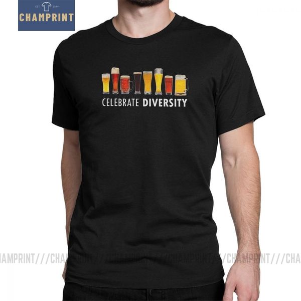 

sport celebrate beer t-shirts diversity funny men bar alcohol ale drink novelty cotton tee shirt short sleeve t shirts unique clothing