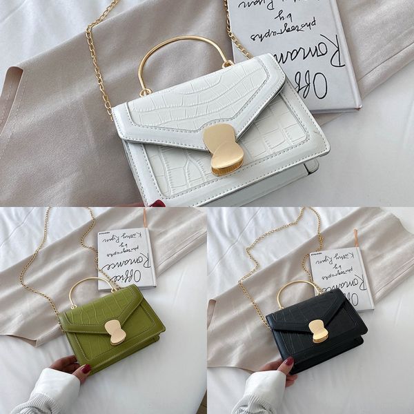 

net red same crocodile design foreign style shoulder hand postman hand 2020 new bags women's shoulder bag korean version messenger bag