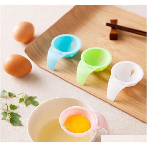 

good quality plastic egg white yolk separator divider filter kitchen cooking sifting gadget for home&restaurant&l n5dr3