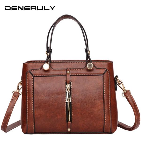 

2020 leather bags for women vintage luxury handbags women's fashion designer shoulder bag ladies hand bags leather tote bag