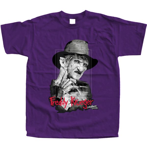 

nightmare on elm street freddy krueger t shirt black design short sleeve tee shirt loose clothes sport hooded sweatshirt hoodie