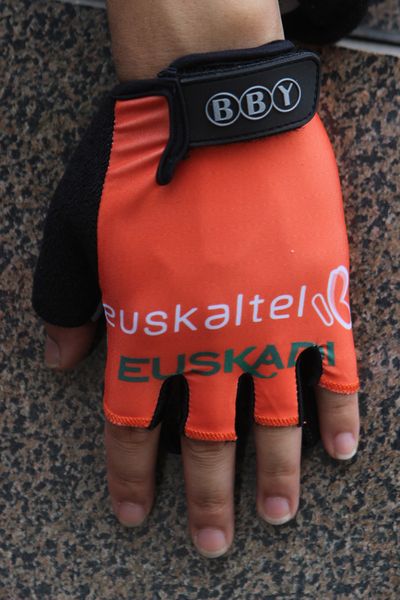 2024 euskadi Sommer Fahrradhandschuhe MTB Straßenhandschuhe Mountainbike Half Finger Fäustling Männer Fleece Fahrrad Gym Fitness rutschfeste Sporthandschuhe