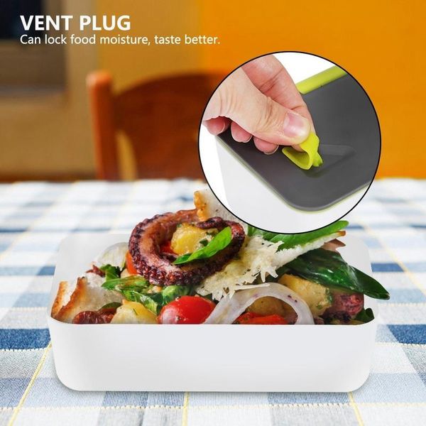 

portable microwave lunch box single layer plastic food container bento box with phone stand bento lunch box for kids sqcvvh