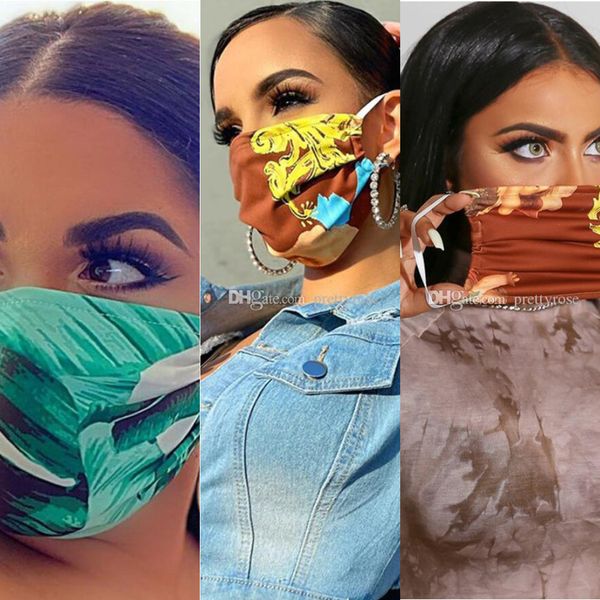

fashion luxury face mask 3d print mask breathable women masks reusable washable cycling outdoor designer face mask 4 sty