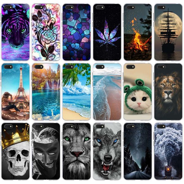 

qahuawei y5 prime case, tpu soft silicone case, honor game 7, honor 7s,lk