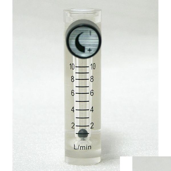

1-5lpm 1-10lpm air flow meter for gas air oxygen flowmeter indicator qylipv dh_niceshop