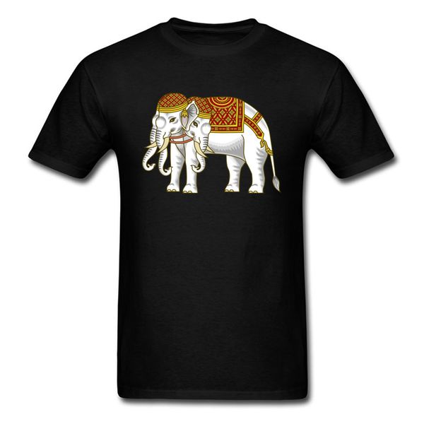 

new listing white three head elephant tees god animal print t shirt short sleeve cartoon father's gift sport hooded sweatshirt hoodie