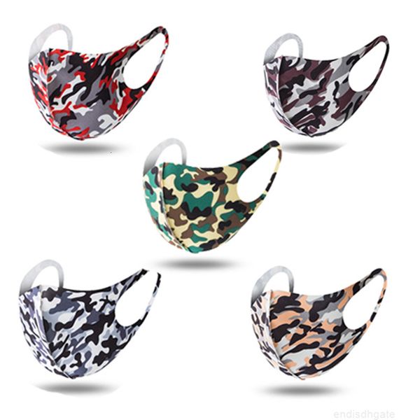

camouflage face masks for men women anti-dust wind mouth mask washable breathable outdoor bicycle protective mask
