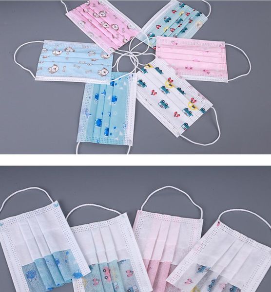 

ply loop fashion 3 fa masks ear air anti-pollution student 44 elastic blocking with for breathable dust mask designer disposable kids viwh