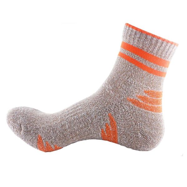 

men's socks 5 pairs winter thick man short cotton contrast color anti-bacterial breathable warm street fashion harajuku sokken sel, Black