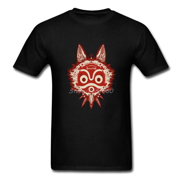 

princess mononoke t shirt custom short sleeve t-shirts 2020 cool o-neck big size tees shirts homme sport hooded sweatshirt hoodie