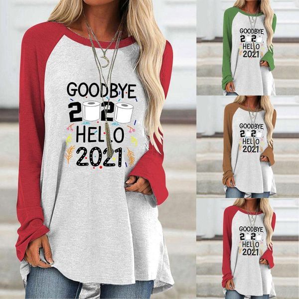 

4# women's print patchwork t-shirts mujer camisetas crew-neck t-shirt casual valentine's day tee t-shirts women pulovers1, White