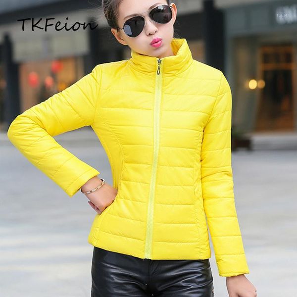 

women winter jacket warm cotton padded parkas 2020 spring autumn female slim coats fashion student coats jackets big promotion1, Black