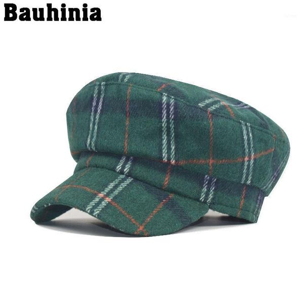 

bauhinia 2020 new retro newsboy caps women autumn winter flat casual fashion wild beret cap sun visor hats1, Blue;gray