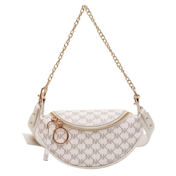 

new 2020 net red versatile waist women fashion ins chest shoulder strap running running bag straddle the street fashion one shoulder chain