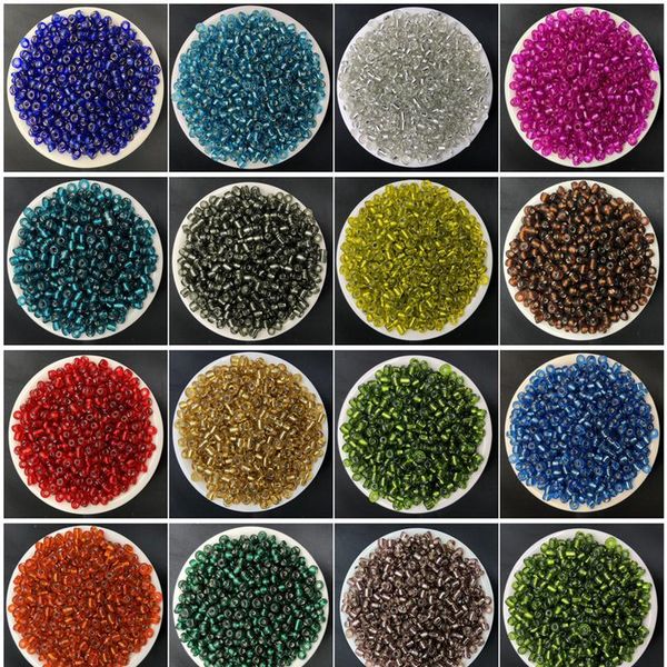

200pcs 4mm charm czech glass seed spacer beads irrigation diy bracelet necklace jewelry making acc bbykgb, Bronze;silver