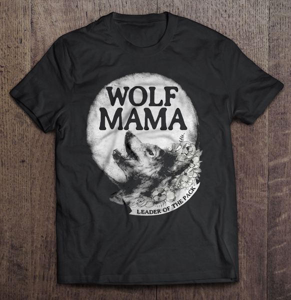

men t shirt wolf mama leader of the pack women t-shirt sport hooded sweatshirt hoodie