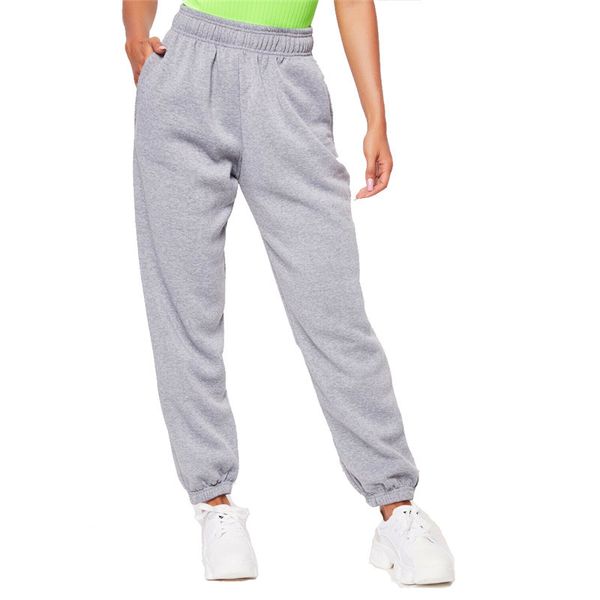 

new women's casual sweatpants tracksuit jogger dance harem pants fashion loose street style solid trousers black white gray 201228