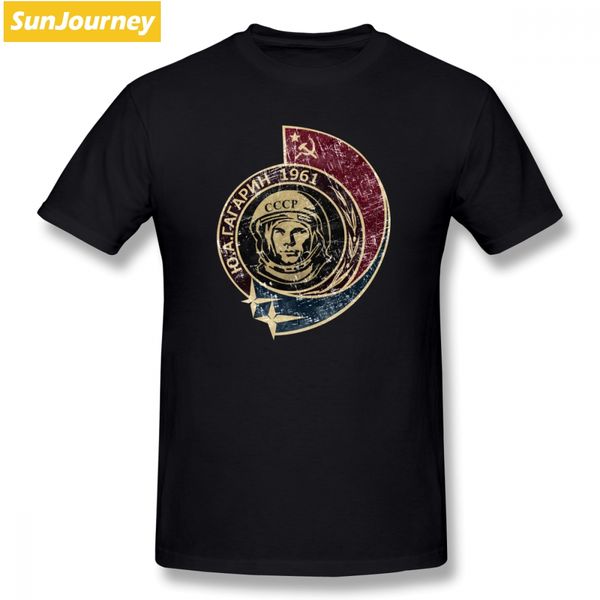 

cccp yuri gagarin t shirt short sleeve clothes new style casual big size cotton crewneck men's shirts sport hooded sweatshirt hoodie