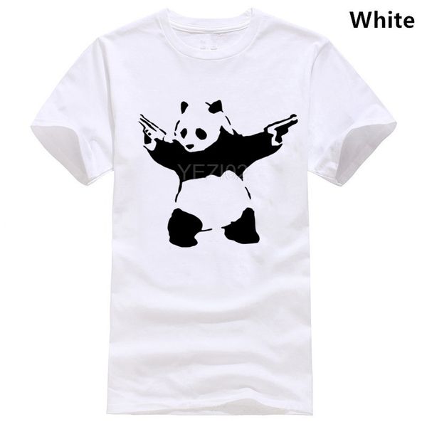 

banksy panda t-shirt 100% cotton funny urban graffiti art banksey sport hooded sweatshirt hoodie