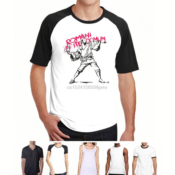 

printed men t shirt cotton o-neck tshirts romani ite domum short-sleeve women t-shirt sport hooded sweatshirt hoodie