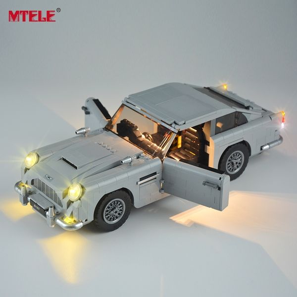 

mtele led light kit for 10262 creator jame bond aston marting db5 light set compatible with 21046 (not include the model) 1008